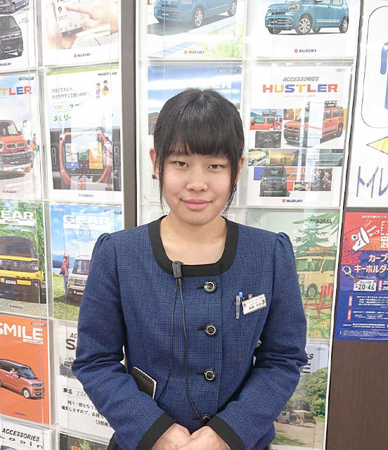 スズキフロンテ福山販売(株) <span>サポートスタッフ</span>　 廣瀬　季里